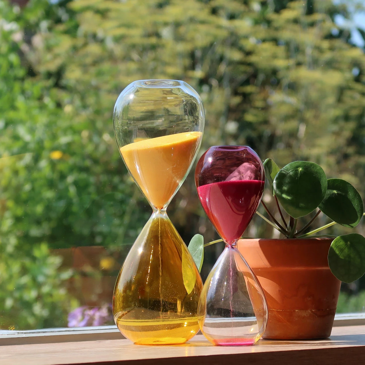 Cheap π HAY Glass Sand Timer - Medium - Pink βοΈ 9 HAY Glass Sand Timer - Medium - Pink