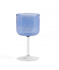 HAY Set of 2 Tint Wine Glasses Pink Yellow