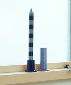 HAY Tube Candle Holder M Peach