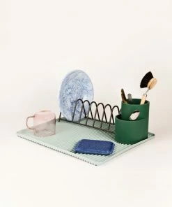 HAY Dark Green Dish Drainer Cup