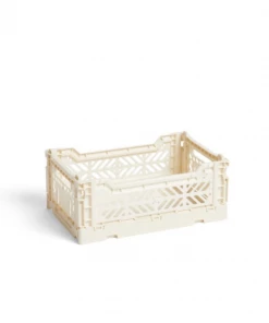 HAY Off White Colour Crate Small