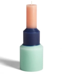 HAY Medium Mint Pillar Candle