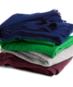 Best Sale π HAY Mono Blanket, 100% Wool - Midnight Blue β 11 HAY Mono Blanket, 100% Wool - Midnight Blue