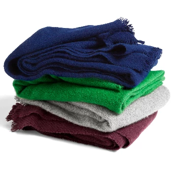 Best Sale π HAY Mono Blanket, 100% Wool - Midnight Blue β 7 HAY Mono Blanket, 100% Wool - Midnight Blue