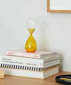 HAY Glass Sand Timer - Large - Light Yellow