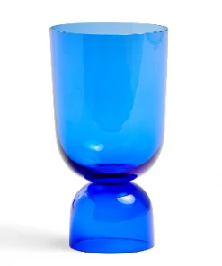 HAY Bottoms Up Vase S Electric Blue
