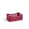 HAY Colour Crate S 4 L Plum