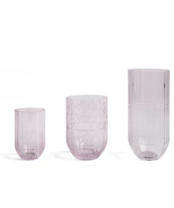 Best Pirce 🎁 HAY Extra Large Colour Pink Glass Vase 🎉 7 HAY Extra Large Colour Pink Glass Vase