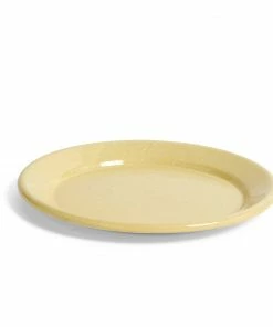HAY Plato esmaltado amarillo