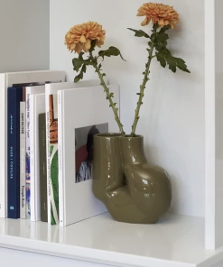 HAY W&S Vase Chubby Olive Green