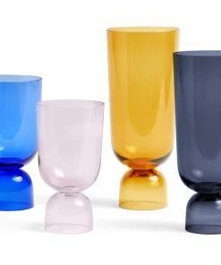 HAY Small Pink Bottom Up Vase