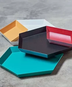 HAY Medium Black Kaleido Tray