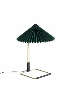 HAY Matin Table Lamp Brass 300 Green