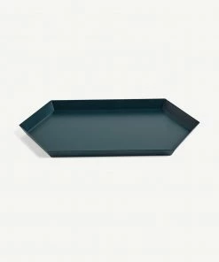 HAY Dark Green Steel Kaleido M Tray