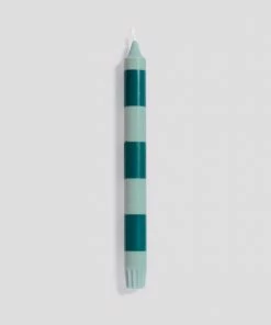 HAY Stripe Candle Steel Blue/Light Blue