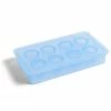 Outlet 🔥 HAY Ice Cube Tray Round Blue 👏 2 HAY Ice Cube Tray Round Blue