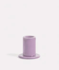 HAY Tube Candle Holder S Lilac