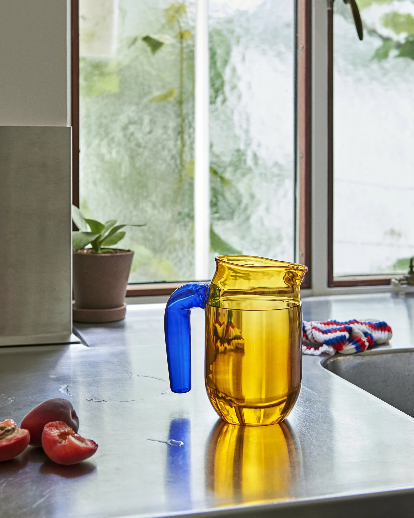 New ๐ HAY Small Amber Jug โ 4 HAY Small Amber Jug