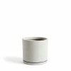HAY Plant Pot with Saucer XXL Grey