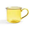 Budget 👍 HAY Yellow Borosilicate Glass Cup ✨ 2 HAY Yellow Borosilicate Glass Cup