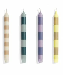 HAY Stripe- Pack de 4 velas