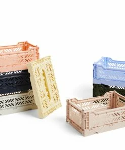 Cheap ❤️ HAY Colour Crate | M 14.5 L - Light Yellow ✔️ 8 HAY Colour Crate | M 14.5 L - Light Yellow