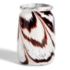HAY HAY Splash Vase / Roll Neck L Coffee and White