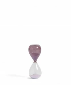HAY Glass Sand Timer - Small - Lavender