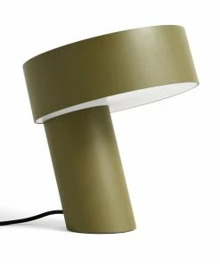 HAY Khaki Green Slant Table Lamp