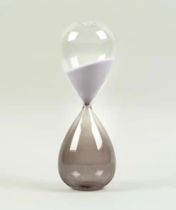 HAY Glass Sand Timer - Large - Lavender