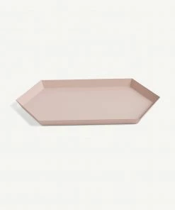 HAY Peach Steel Kaleido M Tray