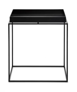 HAY Medium Black Square Tray Coffee Table