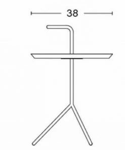 HAY Sun Yellow DLM Side Table