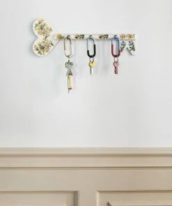 HAY Black Cane Key Ring