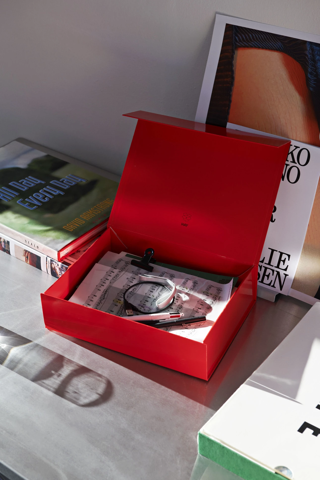 Best Sale 🧨 HAY Storage Box "Colour Storage" | Small, Vibrant Red 🤩 8 HAY Storage Box "Colour Storage" | Small, Vibrant Red