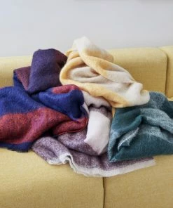 HAY Mohair Blanket Yellow