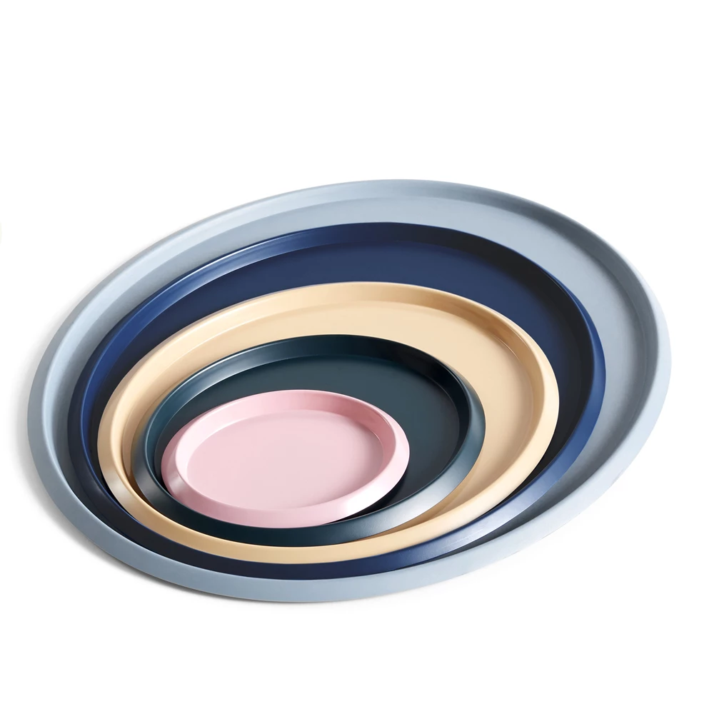 New ๐ HAY Ellipse Tray M Beige ๐ 7 HAY Ellipse Tray M Beige