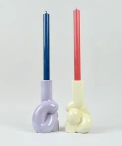 HAY Soft Candleholder - Yellow