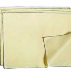 HAY Set 4 placemat Contour yellow