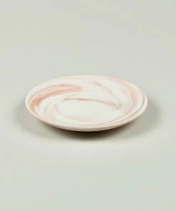 HAY Set of 2 Small Pink Twist Cup and Saucer