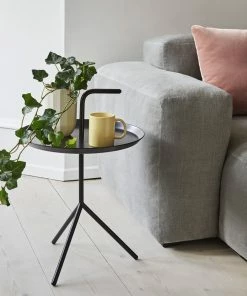 HAY Black DLM Side Table - XL