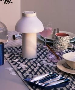 HAY Cream White PC Portable Lamp