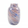 HAY Hand Blown Splash Vase – Light Pink & Blue – Large