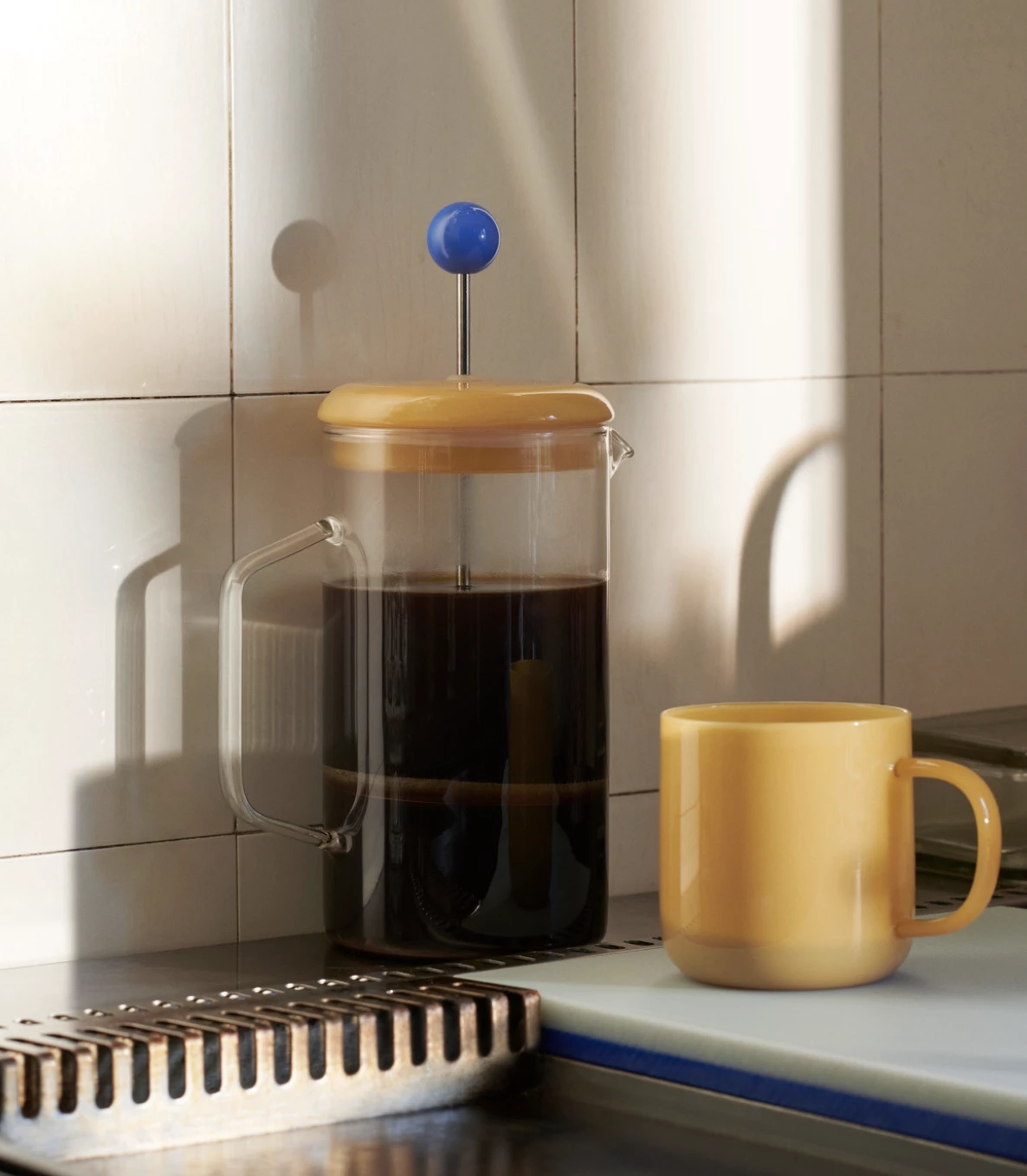Best Sale 🌟 HAY French Press Brewer Aqua 🤩 6 HAY French Press Brewer Aqua