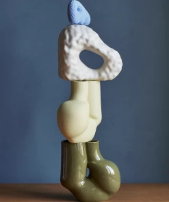 HAY W&S Vase Chubby Olive Green