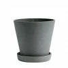 HAY Macetero Flowerpot L Green