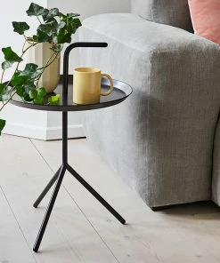 HAY DLM Side Table Black Ø38 x H58 cm