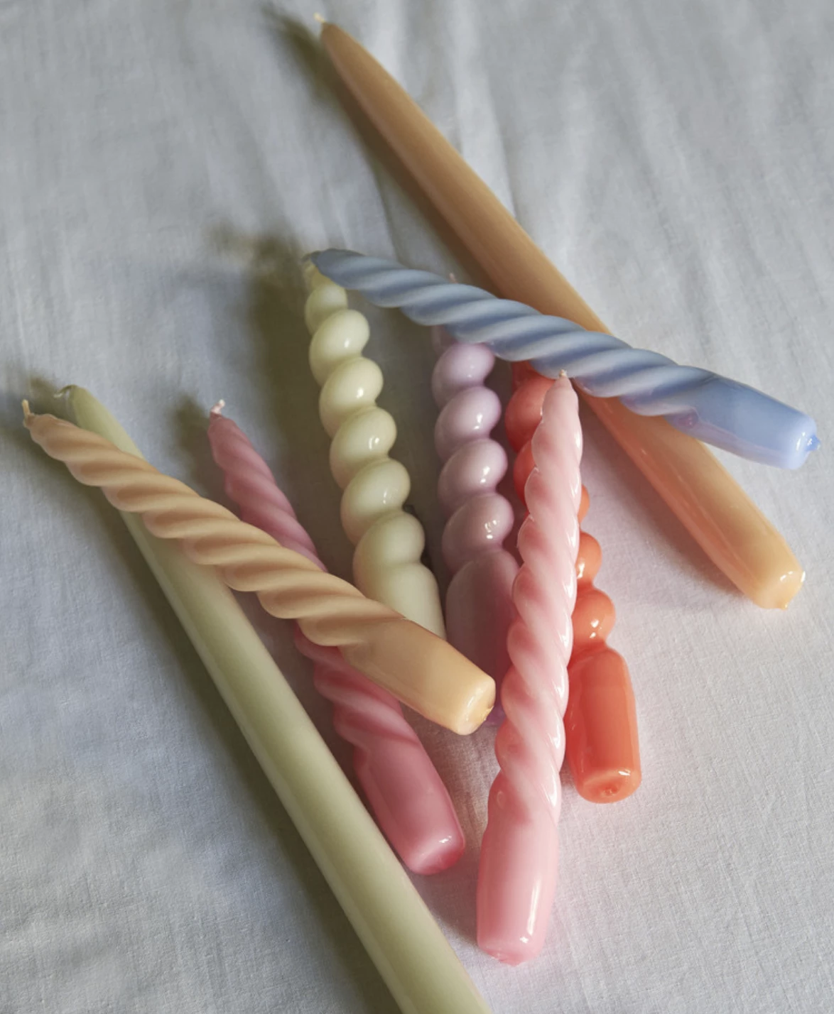 Top 10 ๐ HAY Set of 6 Twisted Candles Grey Beige Citrus Peach ๐ 4 HAY Set of 6 Twisted Candles Grey Beige Citrus Peach