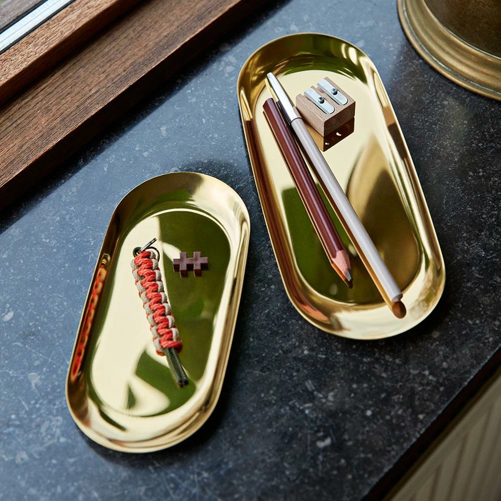 Flash Sale ๐ HAY Tray S Golden โค๏ธ 4 HAY Tray S Golden