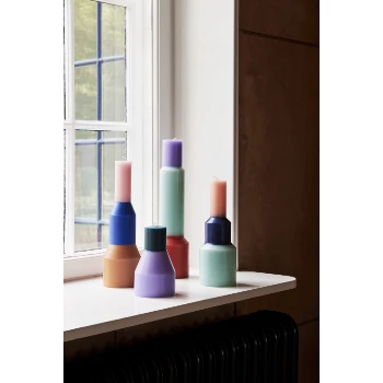 Best deal โ๏ธ HAY Large Yellow Pillar Candle ๐คฉ 8 HAY Large Yellow Pillar Candle